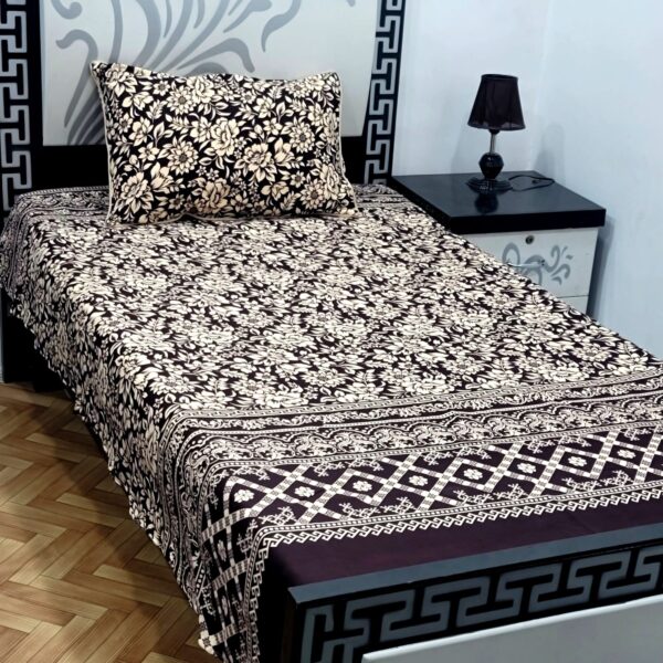 3D-Crystal Cotton Single Bed Luxury Set