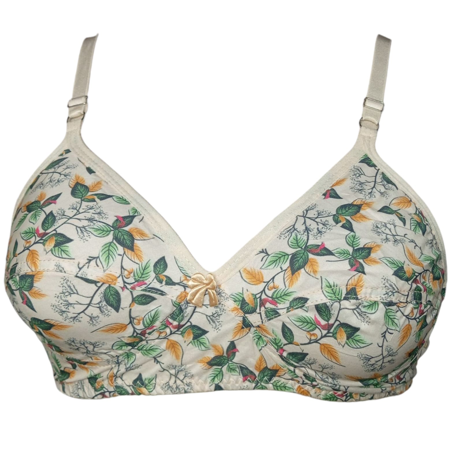 Floral Print Bra